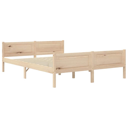 Giroletto senza Materasso 160x200 cm in Legno Massello di Pino