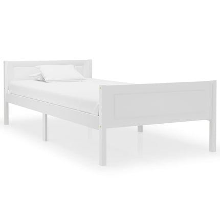 Giroletto Bianco in Legno Massello di Pino 100x200 cm