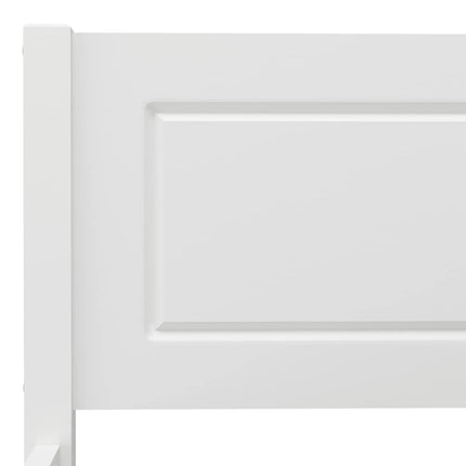 Giroletto Bianco in Legno Massello di Pino 140x200 cm