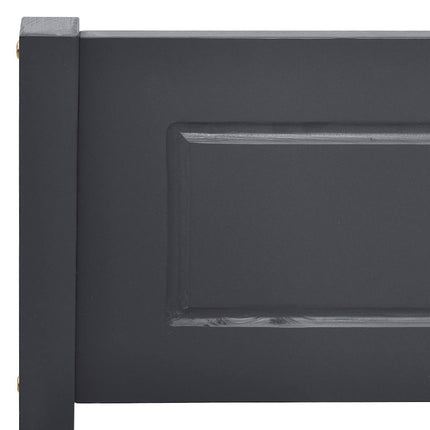 Giroletto Grigio in Legno Massello di Pino 140x200 cm