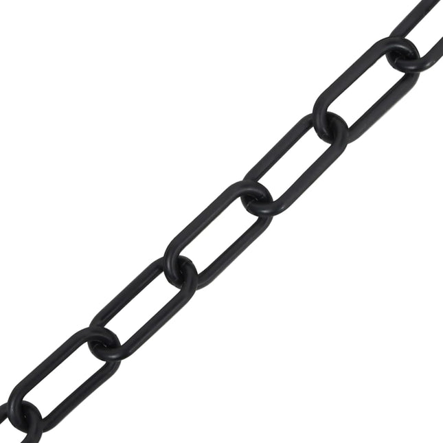 Catena Segnaletica Nera 100 m ÃƒËœ4 mm in Plastica
