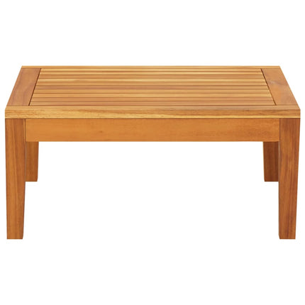 Tavolo da Giardino 64x64x29 cm in Legno Massello di Acacia