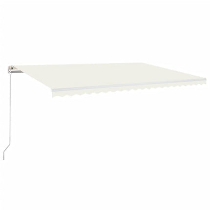 Tenda da Sole Retrattile Manuale 500x300 cm Crema