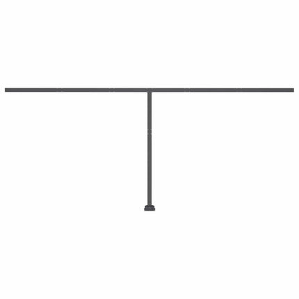 Tenda Sole Retrattile Manuale Autoportante 500x300 cm Antracite