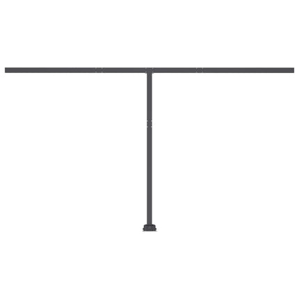 Tenda da Sole Manuale Autoportante 400x350 cm Crema