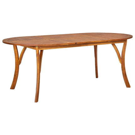 Set da Pranzo per Giardino 7 pz Grigio