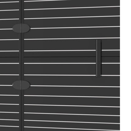 Pannello Doccia Pieghevole in ESG 80x140 cm Nero