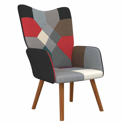 Poltrona Relax in Tessuto Patchwork