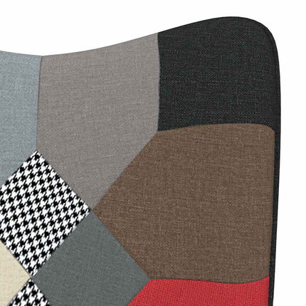 Poltrona Relax in Tessuto Patchwork