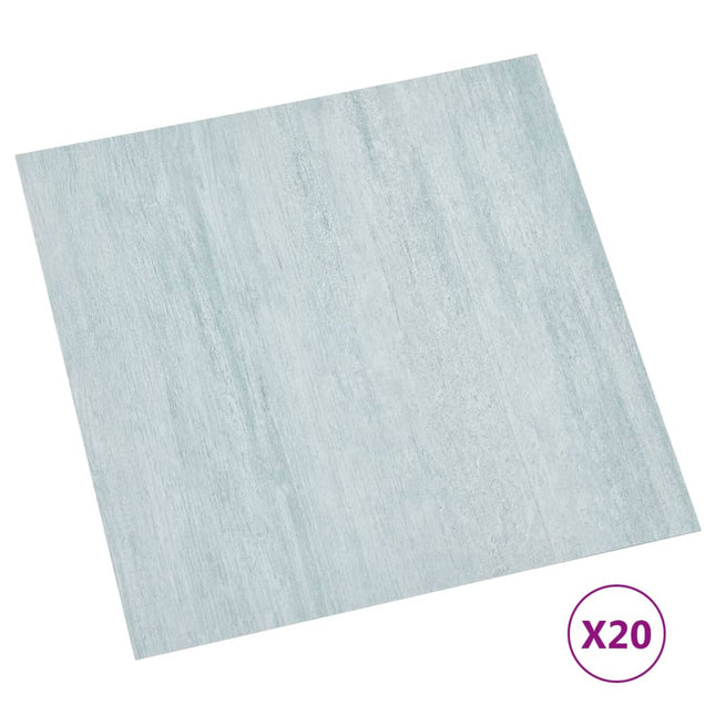 Listoni per Pavimenti Autoadesivi 20 pz in PVC 1,86 mÂ² Verdi