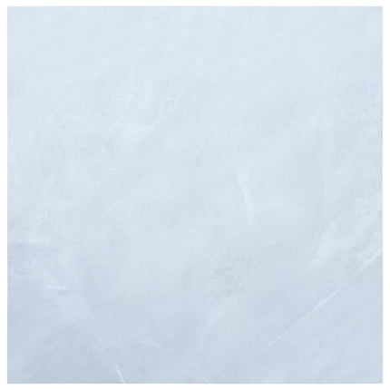 Listoni Pavimenti Adesivi 20 pz in PVC 1,86 mÂ² Marmo Bianco