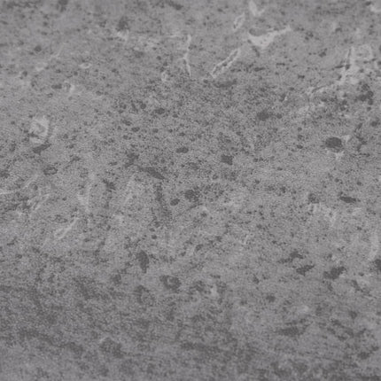 Listoni Pavimento Autoadesivi PVC 5,21m² 2mm Marrone Cemento