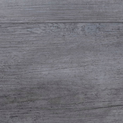 Listoni Autoadesivi in PVC 5,21 m² 2 mm Legno Grigio Opaco