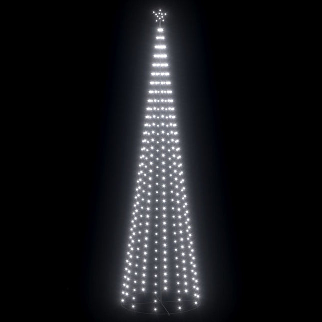 Albero di Natale a Cono con 752 LED Bianco Caldo 160x500 cm