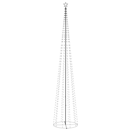 Albero di Natale a Cono con 752 LED Blu 160x500 cm