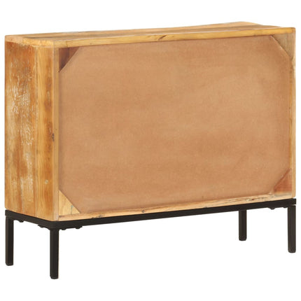 Credenza 88x30x73 cm in Legno Massello di Recupero