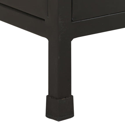 Credenza con 3 Cassetti e 2 Ante in Massello di Mango Grezzo