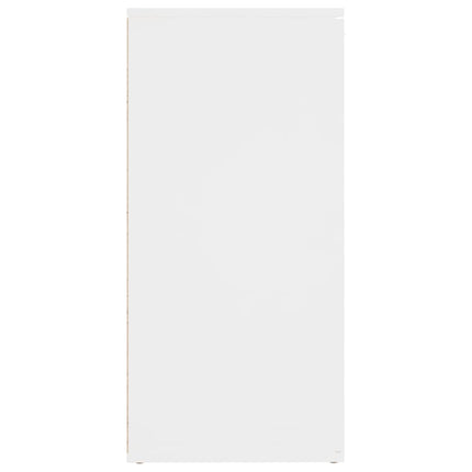 Credenza Bianca 160x36x75 cm in Legno Multistrato