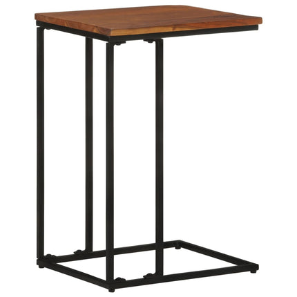 Tavolino 35x45x65 cm in Legno Massello di Acacia