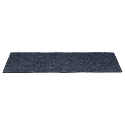 Tappeti Adesivi Rettangolari per Scale 15pz 60x25 cm Grigio Blu
