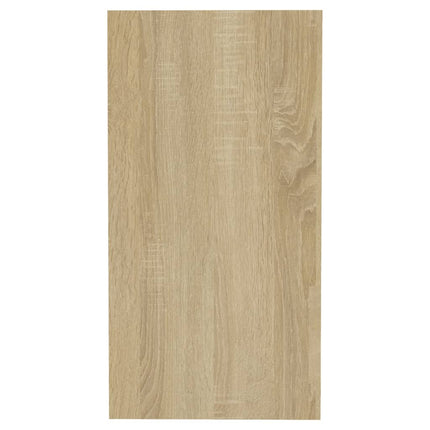 Tavolino Rovere Sonoma 50x26x50 cm in Legno Multistrato