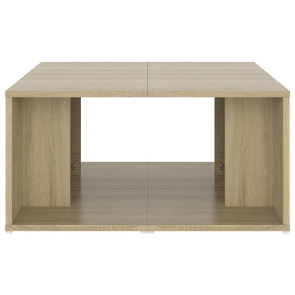 Tavolini Salotto 4pz Rovere Sonoma 33x33x33cm Legno Multistrato