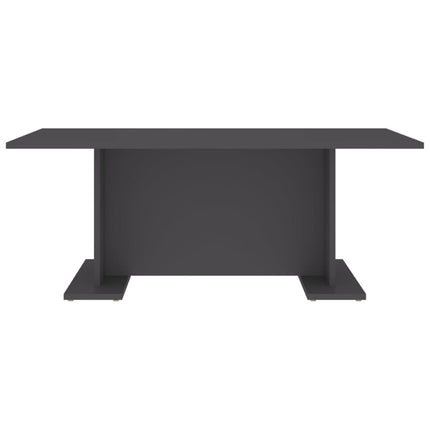 Tavolino da Salotto Grigio 103,5x60x40 cm in Legno Multistrato