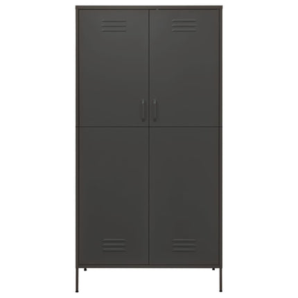 Armadio Antracite 90x50x180 cm in Acciaio