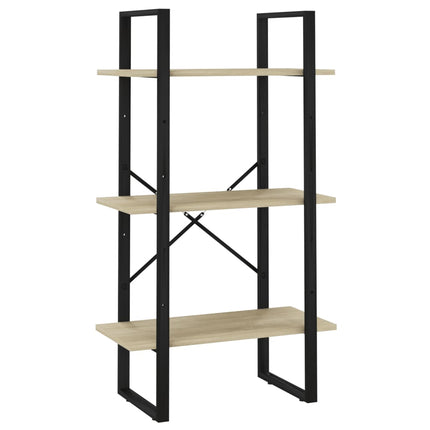 Scaffale Portaoggetti Sonoma 60x30x105 cm in Legno Multistrato