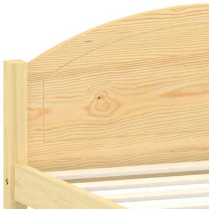 Giroletto senza Materasso 120x200 cm in Legno Massello di Pino
