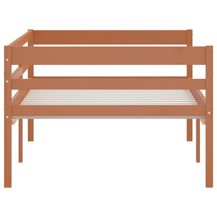 Giroletto senza Materasso Ambrato Legno Massello Pino 90x200 cm