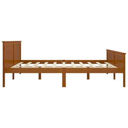 Giroletto senza Materasso Ambra in Legno di Pino 200x200 cm