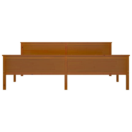 Giroletto senza Materasso Ambra in Legno di Pino 200x200 cm