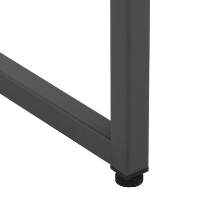 Credenza Antracite 75x35x75 cm in Acciaio