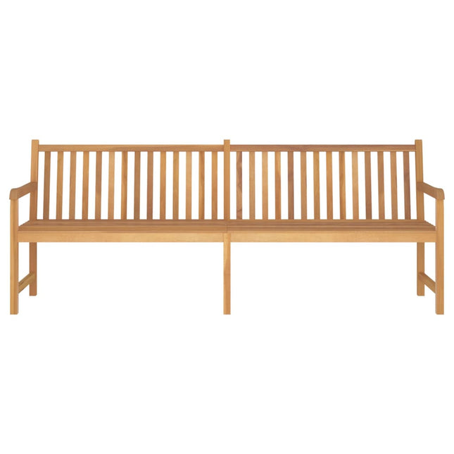 Panca da Giardino 228 cm in Legno Massello di Teak