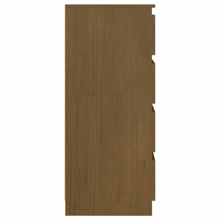 Armadietto Marrone 60x36x84 cm in Legno Massello di Pino
