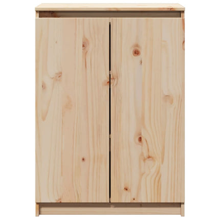 Credenza 60x36x84 cm in Legno Massello di Pino