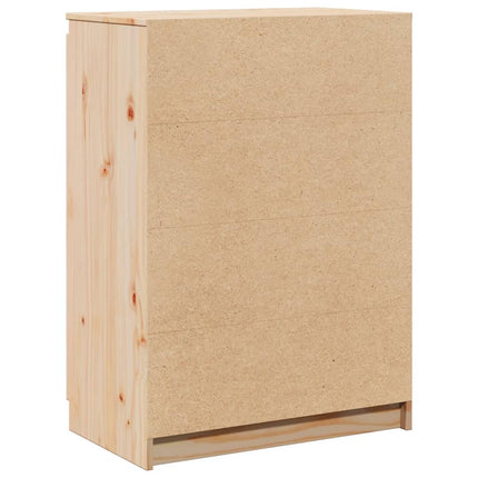 Credenza 60x36x84 cm in Legno Massello di Pino