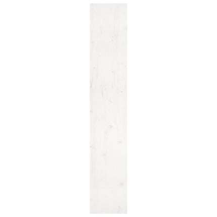 Libreria/Divisorio Bianco 80x30x167,4 cm Legno Massello di Pino