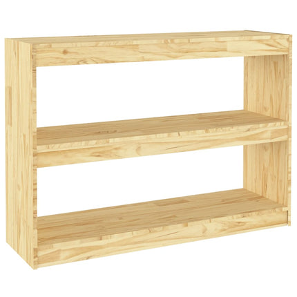 Libreria/Divisorio 100x30x71,5 cm Legno Massello di Pino