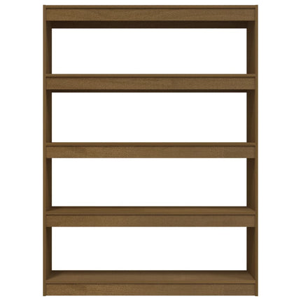 Libreria/Divisorio Ambra 100x30x135,5 cm in Massello di Pino