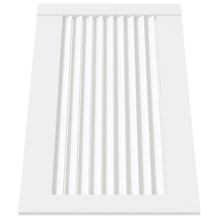 Ante a Lamelle Bianche 4 pz Bianche 39,5x59,4 cm Legno di Pino