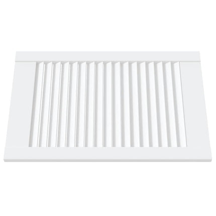 Ante a Lamelle 2 pz Bianche 61,5x39,4 cm in Legno di Pino
