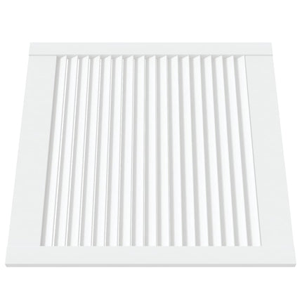 Ante a Lamelle 4 pz Bianche 61,5x59,4 cm in Legno di Pino