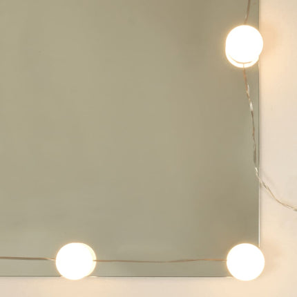 Toeletta con LED Rovere Sonoma 96x40x142 cm