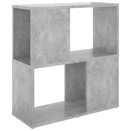 Libreria Grigio Cemento 60x24x63 cm in Truciolato