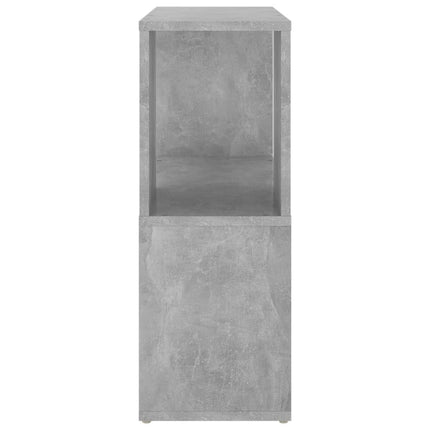 Libreria Grigio Cemento 60x24x63 cm in Truciolato