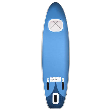 Set Tavola da SUP Gonfiabile Blu 300x76x10 cm