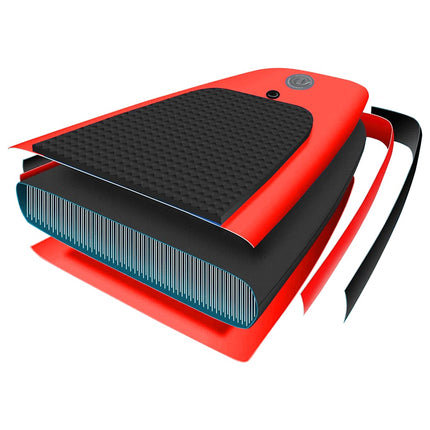 Set Tavola da SUP Gonfiabile Rosso 360x81x10 cm