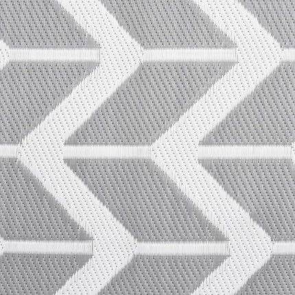 Tappeto da Esterni ARAKIL Grigio 120x180 cm in PP